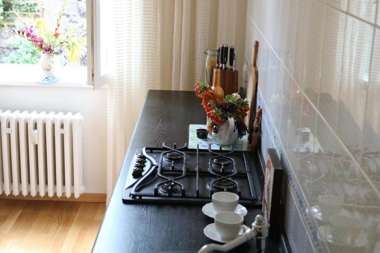קרלובי וארי Retro Big Apartment With Two Balconies And Lift מראה חיצוני תמונה